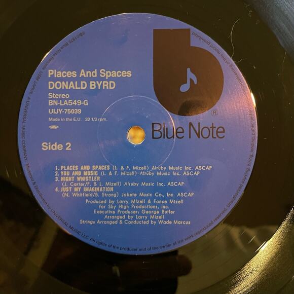 Donald Byrd - Spaces And Places LP vinyl record jazz funk - Picture 4 of 4